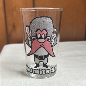 Yosemite Sam Cartoon Glass Tumbler